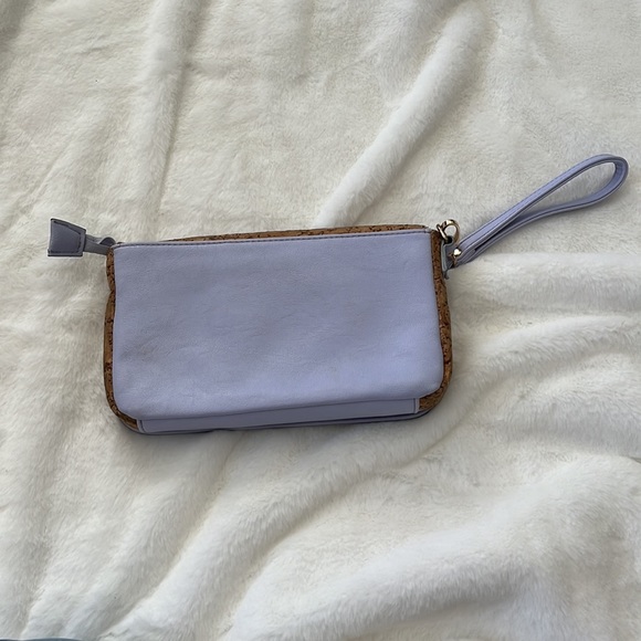 Pixie Mood sparkly cork vegan leather clutch - Picture 2 of 4